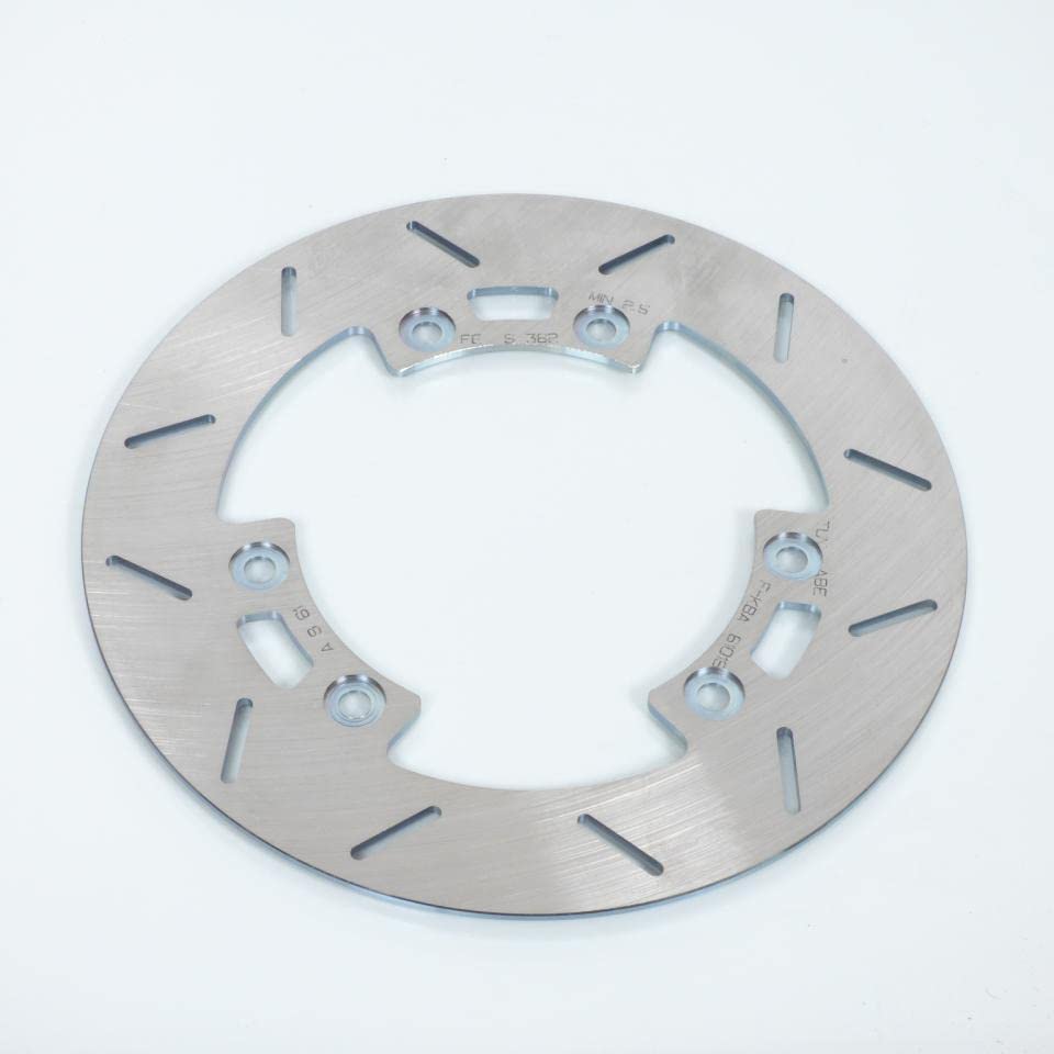 Disque de frein avant France Equipement compatible avec Moto Derbi 50 Senda Sm Drd 2002 S362 / 125X240mm