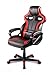 Arozzi Milano Fauteuil Gamer, Similicuir, Rouge, 50 x 55 x 130 cm