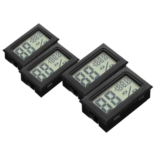 PRETYZOOM Digital Thermometer Hygrometer Indoor Outdoor Mini Hygrometer Accurate Temp Humidity Readings