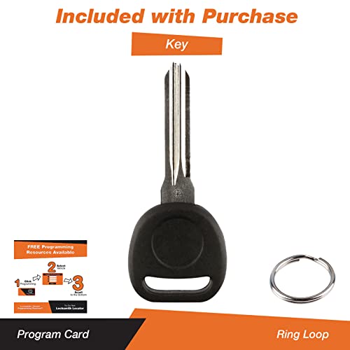 Discount Keyless Replacement Ignition Transponder Uncut Key Compatible with ID 46 Circle + - Thumbnail 2