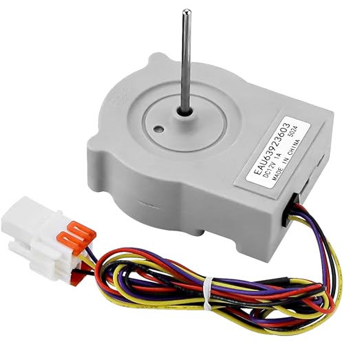 EAU63923603 EAU65058305 Refrigerator Evaporator Fan Motor Assembly Fit for L G and Ken More Refrigerators Replace AP6317197 PS12383671 EAP12383671 PD00045140 DC 12.0 V 1.0 A