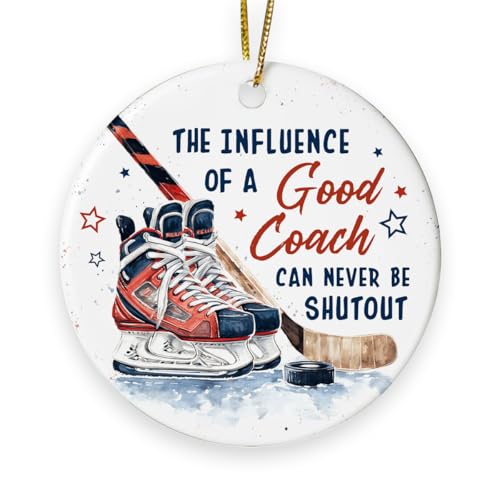 Hockey Coach Ornament 2026