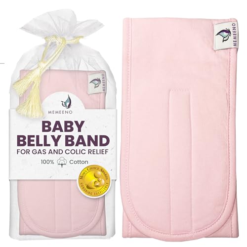 Colic &amp; Gas Relief Baby Belly Band - Sweet Pea