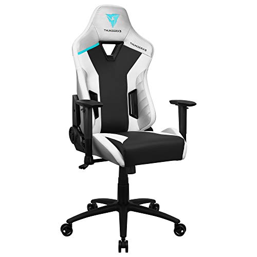 ThunderX3-TC3BW-Silla-Gaming-Ergonomica-Cojines-Acolchados-Air-Tech-Blanco