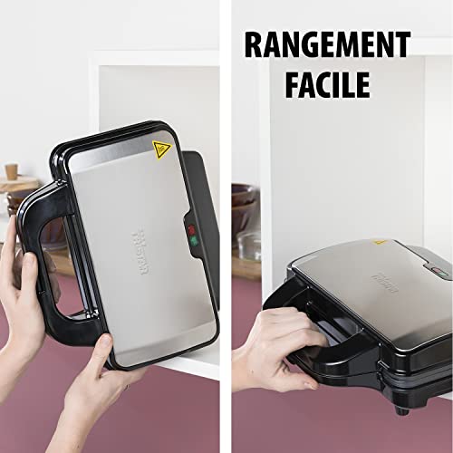 Appareil à croque monsieur Tristar SA 3060 – – 2 portions – Plaques extra profondes - vue 6