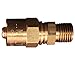 Milton 615BK 1/4" MNPT Reusable Hose End Fitting - Box of 50