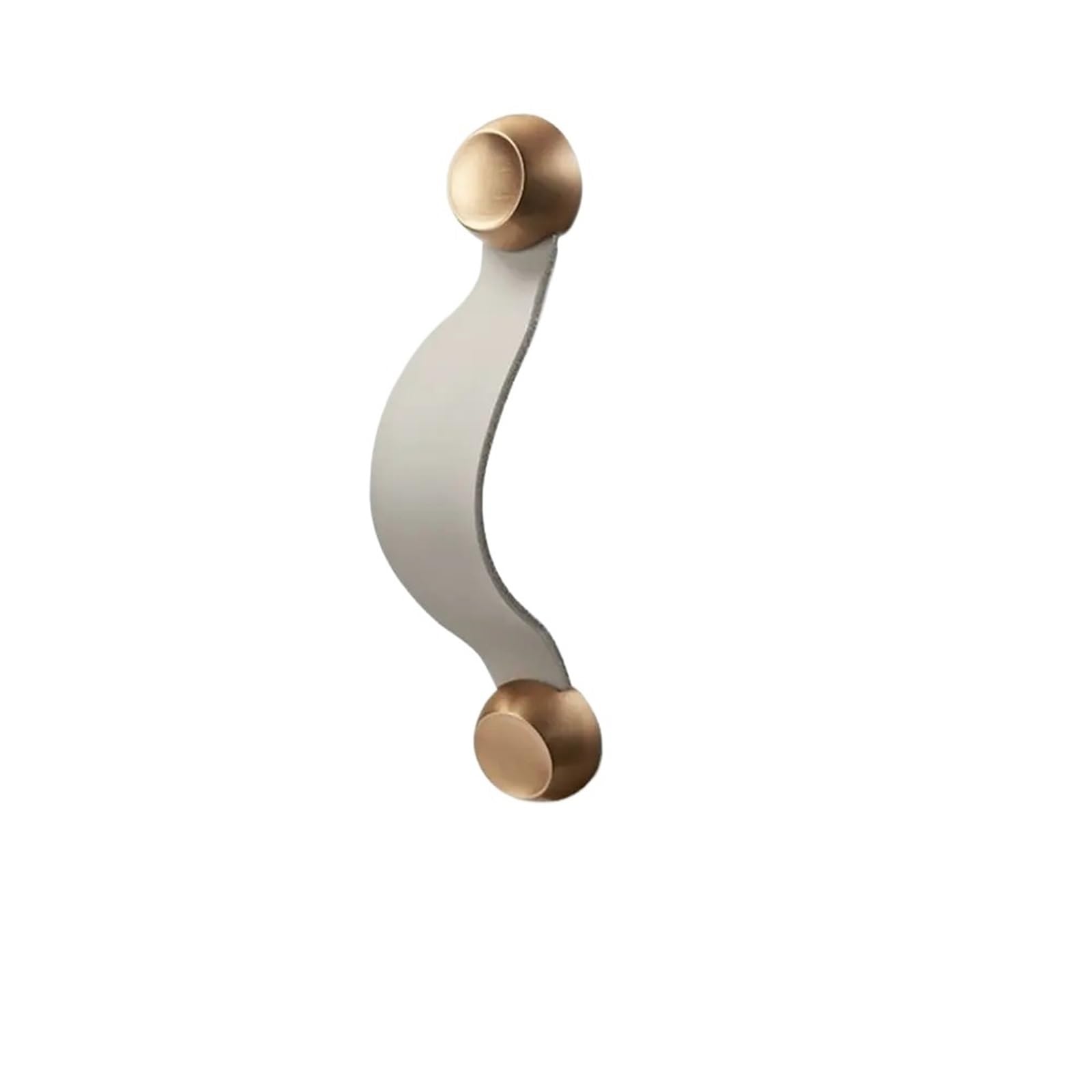 CQAHDSEVF Leather Drawer Pulls, Leather Zinc Alloy Cabinet Wardrobe Drawer Door Pull Handles Multicolor 96mm 128mm(128mm-color 3)