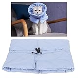 JOROBURO Cat Cone Collar, Soft Cat Recovery Collar, Adjustable Prevents Bite Protection Cat Recovery Elizabeth Collar, Comfy Soft Dog Cones Cat Recovery Collars for Cats Dogs Pets (S)