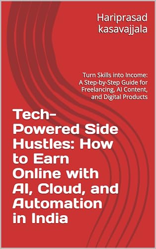  Tech-Powered Side Hustles: How to Earn Online with AI, Cloud, and Automation in India: Turn Skills into Income: A Step-by-Step Guide for Freelancing, AI Content, and Digital Products (English Edition)