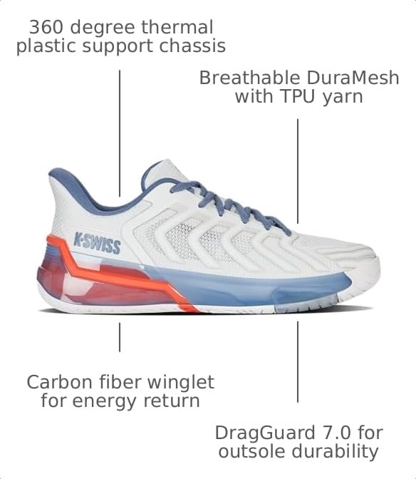 Image of K-Swiss Men's Ultrashot 4 Tennis Shoe
