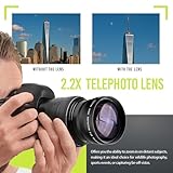 Ultra Deluxe Lens Kit for Canon EOS M50 Mark II with 55-200mm, Fujifilm XT-200 with 15-45mm, Nikon Z5 with 24-50mm, D3100, D3200, D3300, D5100, D5200, D5300, D5500 with NIKKOR 18-55mm Lens - Image 4