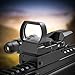 Feyachi RSL-18 Reflex Sight - 4 Reticle Red & Green Dot Sight Optics with Integrated Red La-ser Sight Less Than 5mW Output