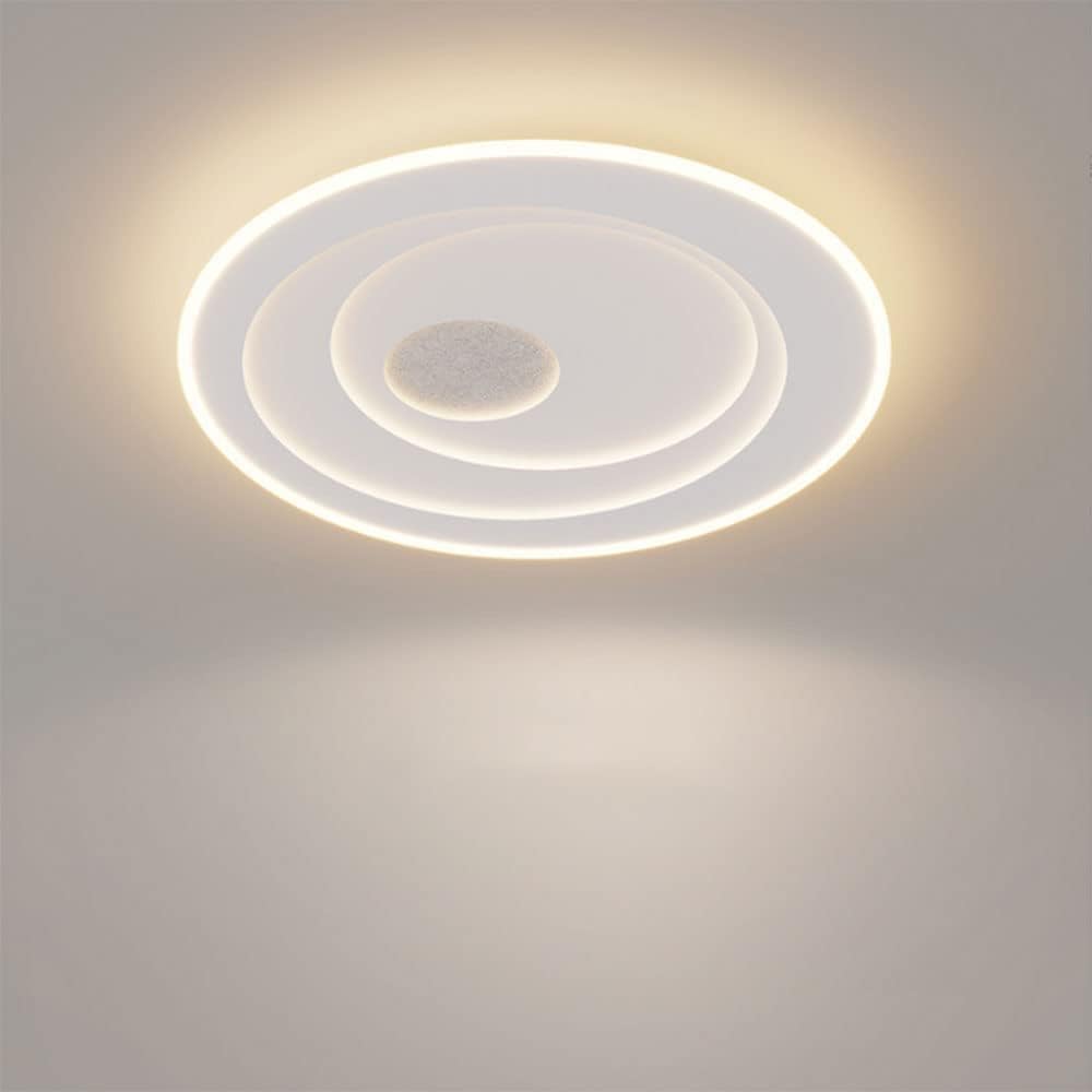 Lustre LED rond moderne pour illuminer votre salle à manger chaleureuse