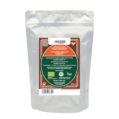 Azafran BIO Rooibos Tee lose - Rotbuschtee Natur 500g