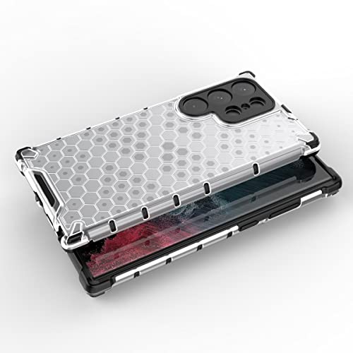 Image of Glasgow Back Case Cover Designed for [ Samsung Galaxy S23 Ultra 5G ] (Stylish Look | Shock Proof) - Transparent