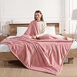 Heated Blanket Full Size Electric Blanket 72''X84'' - Fast Heating Blanket for Adults Ultra Warm Fluffy Winter Warming Blanket with Adjustable Temperature & Machine Washable, Valentine's Day gifts