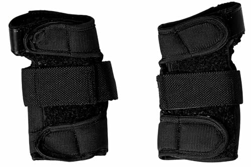 Image of Kids Protective Gear Set for Roller Skating, Skateboarding & Cycling |for Kids 4 to 10 Years (Black) | Knee and Elbow Pads Wrist Guards Set for Skating (Cycle Safety kit)