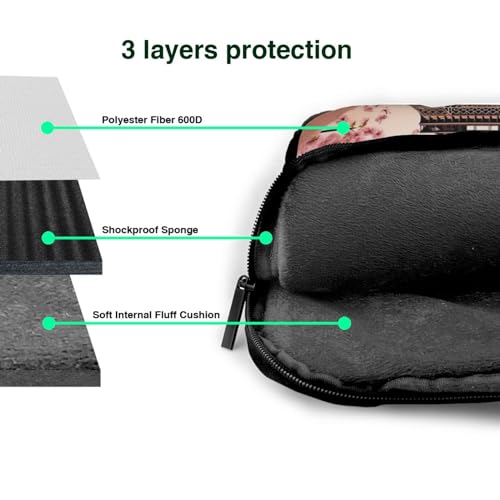 Bolso para Laptop tipo Mensajero Paris Eiffel Unisex miniatura 5