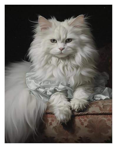 Affiche chat noir et blanc vintage pour créer un cocon de douceur - LEMST 30x40