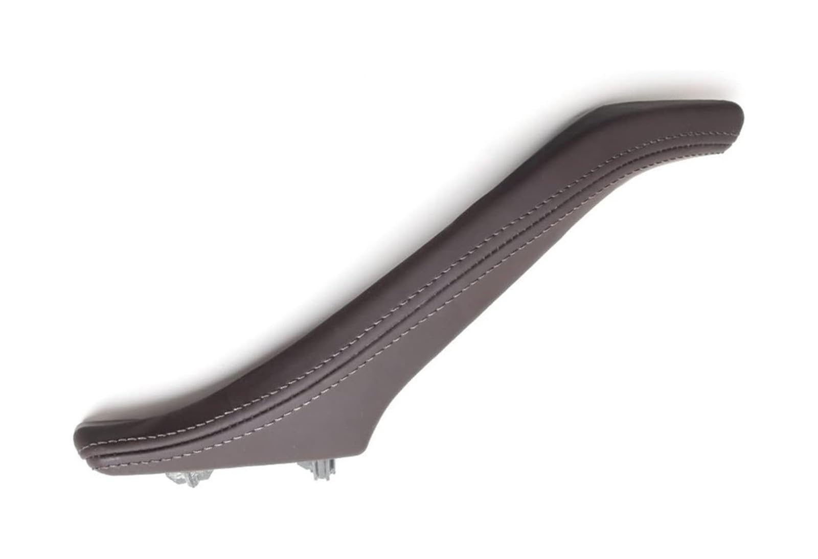 FANGZIQF Inner Door Pull Handles Left Right Interior Passenger Door Leather Pull Handle Assembly for 5 Series F10 F11 F18 520i 523i 525i 528i 535i(Left Moka)
