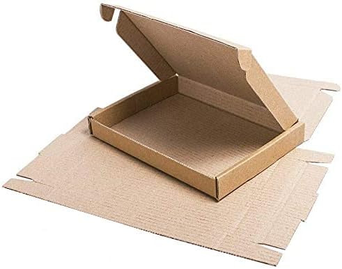 Trendwearz C6 / A6 (163x112x20mm) Royal Mail Brown Large Letter Cardboard Postal Mailing PiP Boxes (10)