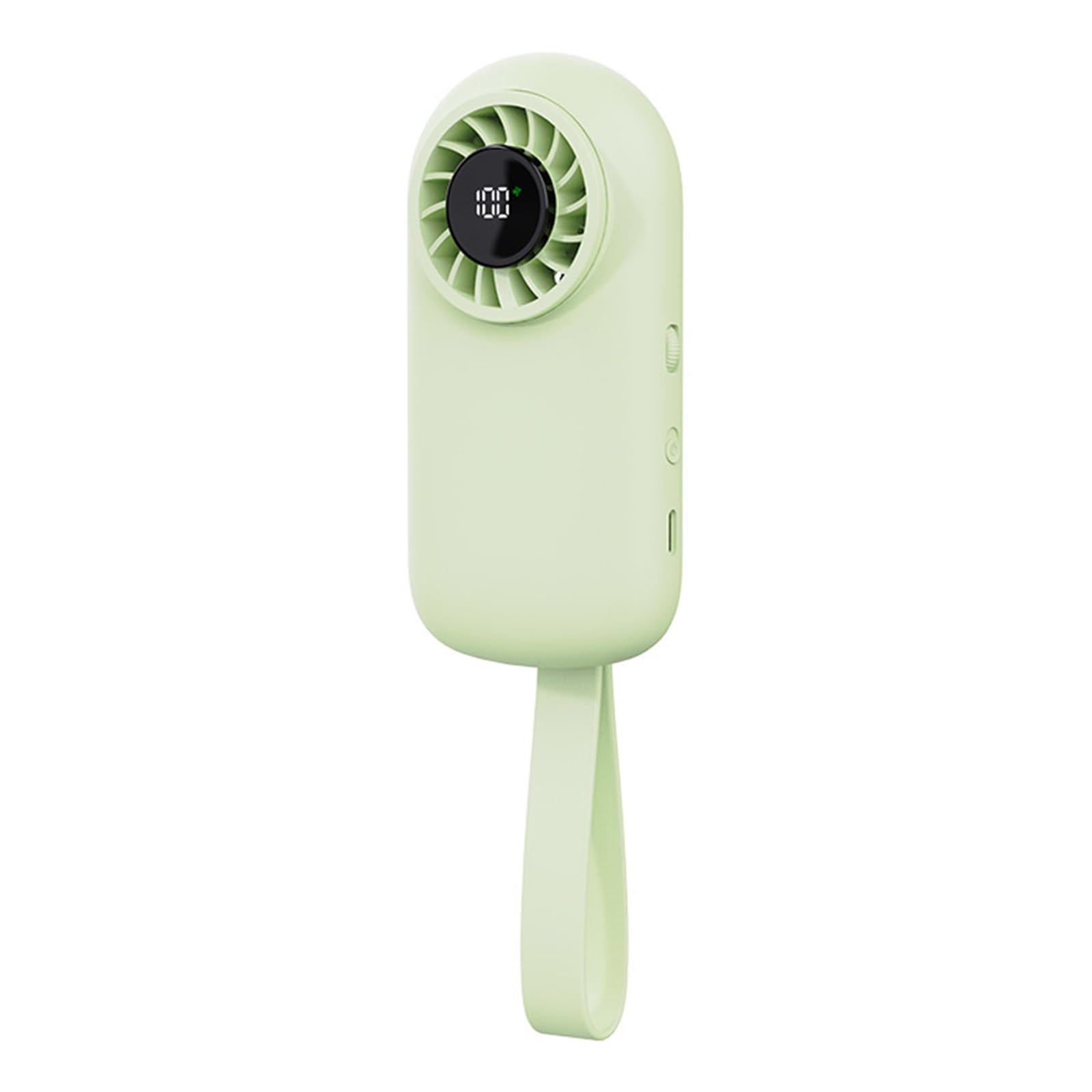 TAZIZI USB Rechargeable Fan 100 Speeds Portable Quiet Handheld Pocket Cooling Outdoor Light Weight Coolers Enduring Pocket Small