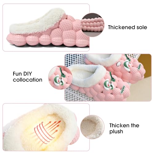 Bubble Slides, Slippers for Women Men Gym House Shower Bedroom Spa Massage Soft Non-slip Slippers, Unisex Shower Slide Shoes for Indoor Outdoor4