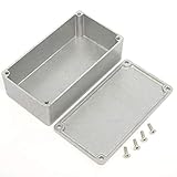 AutoE Effects Pedal Aluminum Stomp Box Enclosure for Guitar Instrument Cases Storage Holder (125B)