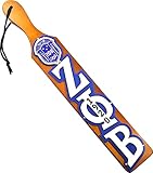 TCEShop Zeta Phi/Φ Beta Mirror Letter Wood Paddle [Brown - 22' x 3.5' x 0.75'] - ID#138536