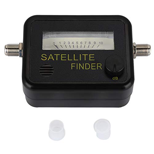 Vbestlife Professional Digital Satellite Finder, Sat Finder Satellite Signal Finder Tv Antenna Signal Strength Meter With Black Background, 950-2150 Mhz, 13-18V Dc #TOP6