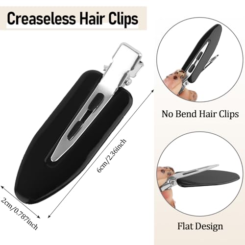 24 pinzas para cabello de estilizado, set de clips miniatura 3