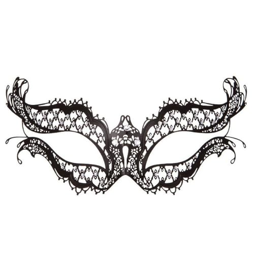 ClovaY JCMM Halloween Party Mask Hollow out Alloy Masks For Adult Cosplay (7)