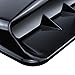 Universal Car Hood Scoop Air Vent Decorative Air Flow Vent Cover,Air Hood Outlet Flow Intake (Bright Black)