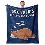 Pezolen Manta de regalo para hermano mayor, manta de regalo para hermano