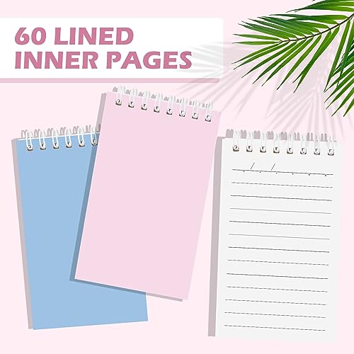 Image of Ddaowanx Small Notebooks,3x5 Pocket Spiral Notepads With Lined Pages - The Perfect Little Mini Notebook to Stay Organized and Boost Productivity at Work or School (16, Delight Colors)