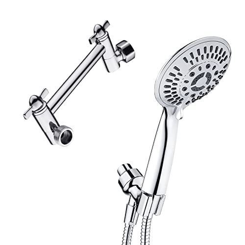 Regadera de mano Bright Showers con extensión y 9 chorros