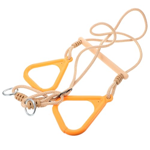 FAVOMOTO Kids Swing Bar Children's Gymnastics Rings Swing Set Accessory Equipment Monkeybar Playset