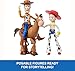 Mattel Disney Pixar Storytellers Toy Story 3-Pack of Woody, Jessie & Bullseye, 4-inch Authentic Posable Figures, Key Character Collectibles