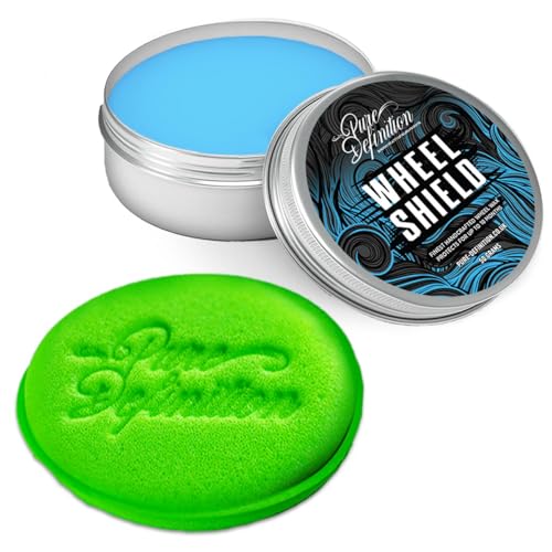 Wheel Wax Sealant, Car Alloy Wheel Protector and Rim Sealant, High Gloss Detailing Coating, 50 grams - Pure Definition