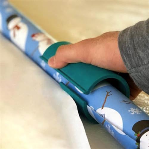 Cortador de papel de embrulho, cortador de embrulho de presente pequeno elfo portátil, controle desl