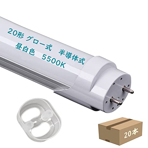 20`LEDu O[E̎ECo[^[̏ƖɍHsv F5500K 1500LM  G13 T8 58cm dLEDv 20{