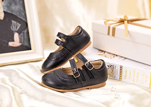 Image of Otter MOMO Toddler /Little Girls Mary Jane Slip-on School Uniform Party Dress Shoes