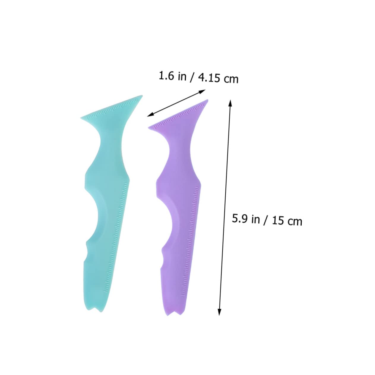 minkissy 8piezas Plantilla De Delineador De De Herramienta De Maquillaje Multiusos Para Dibujo De Eyeliner y Labios Para Principiantes y Profesionales