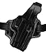 Galco Fletch High Ride Belt Holster for H&K USP Compact 45 (Black, Right-Hand)