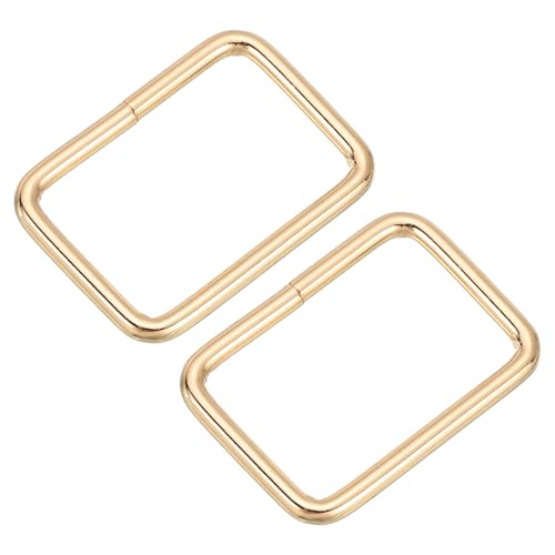 Boucle rectangulaire en métal pour sangle de sac à dos et accessoires de bricolage