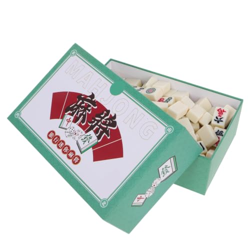Mini Mahjong portátil para viaje y uso en dormitorio miniatura 1