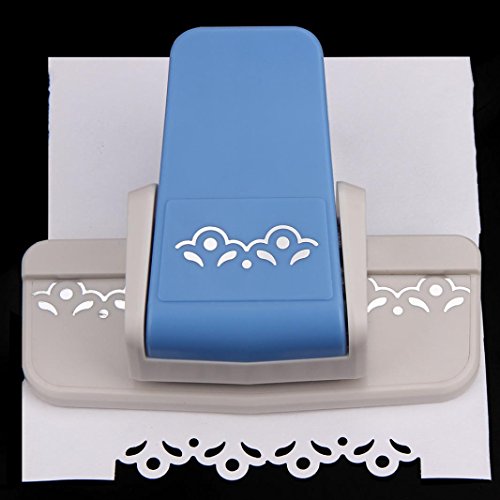 Zolimx Fancy Border Punch Design Embossing Punch Scrapbooking Handmade Peripheral DIY Paper Cutter Handmade Gift (Random G)