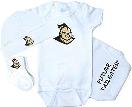 Future Tailgater UCF Central Florida Knights 3 Piece Baby Clothing Set (3-6 months)