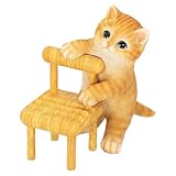 [ファンシー] スマホ スタンド ホルダー 誕生日プレゼント 女性 男性 犬 猫 ゴリラ 動物 好き おもしろ アイデアグッズ スマフォスタンド バレンタインデー ホワイトデーお返し スマホ充電 寝室 キッチン オフィス (チェアー茶トラ)cb030y