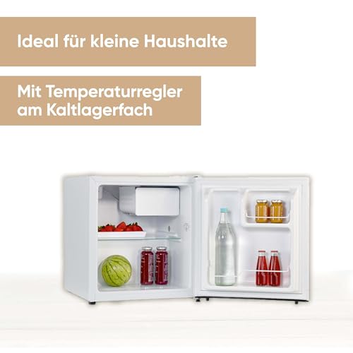 SEVERIN Kühlbox mit Kältefach, reichlich Stauraum, besonders leise, austauschbarer Türanschlag, 45 L Nutzinhalt, weiß, KB 8884